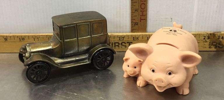 Bank Of Alma Coin Banks