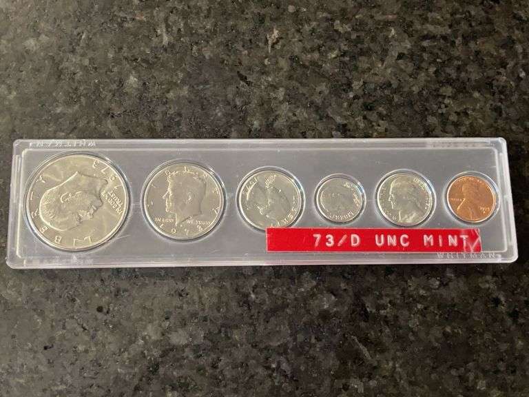 1973 D United States Mint Uncirculated Coin Set