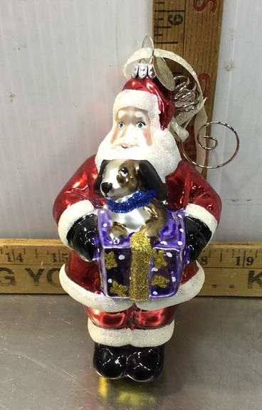 Christopher Radko 2014 Santa’s Best Friend Ornament