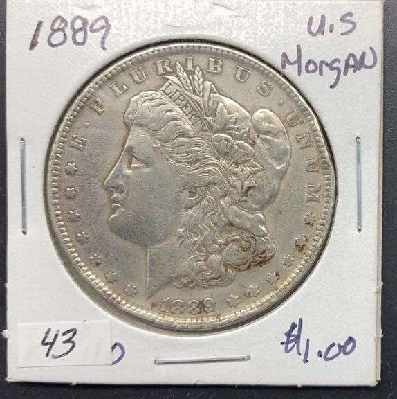 1889 Morgan Silver Dollar
