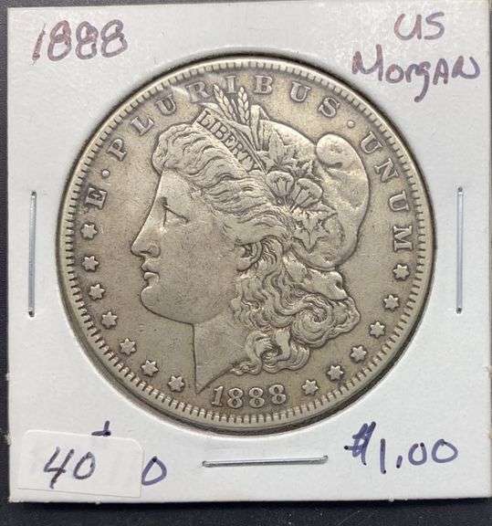 1888 Morgan Silver Dollar