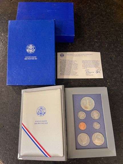 United States 1986 Prestige Set
