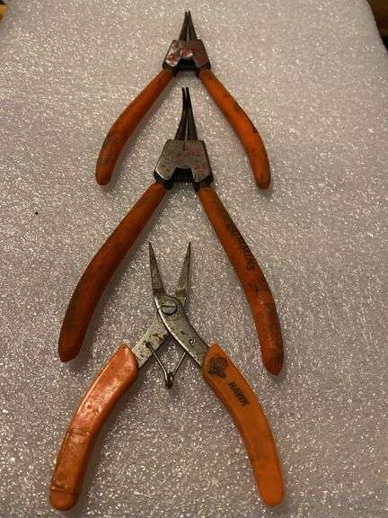 Cummins Snap Ring Pliers & Hawk Pliers (3)