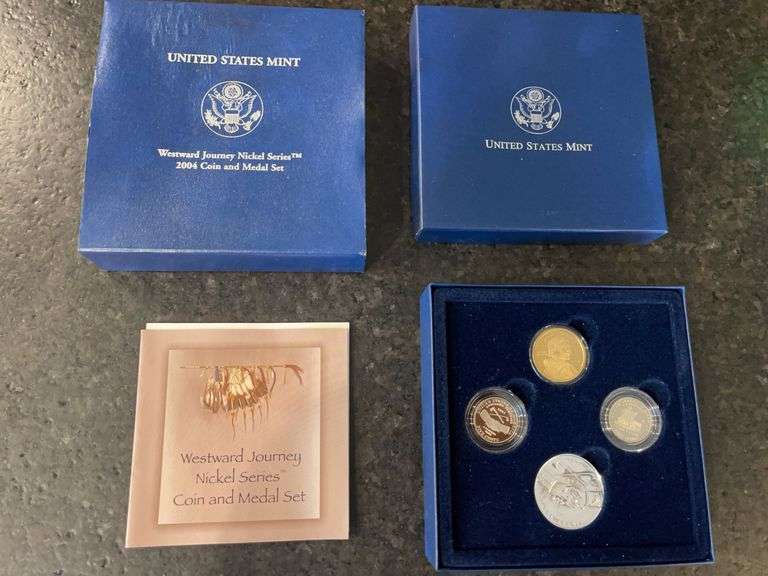 Westward Journey Nickel Series 2004 Coin & Medal Set