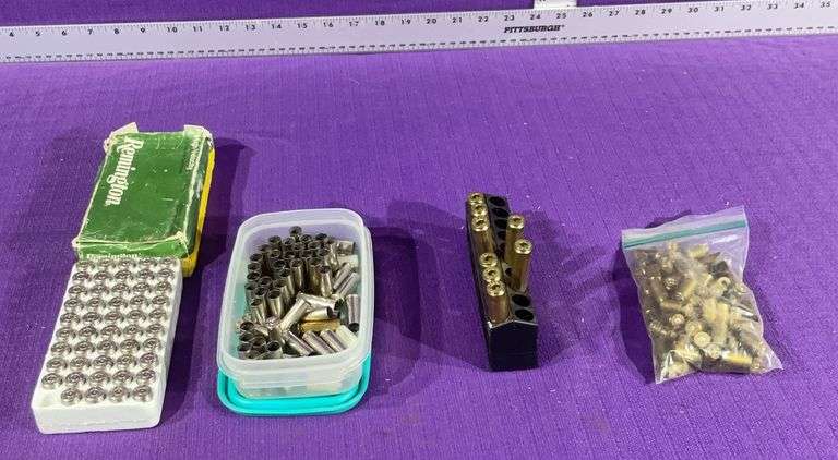 45 Auto, 38 Special, 30-06 & 9mm Spent Brass