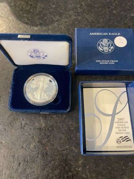 2007 American Eagle One Ounce Silver Proof Coin