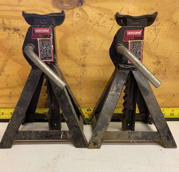 Craftsman 2 1/4 Ton Jack Stands (2) - Sherwood Auctions