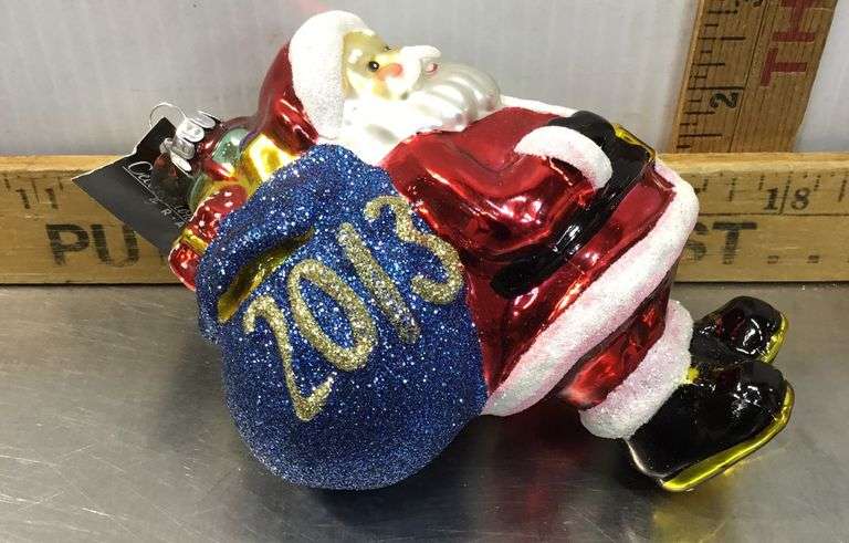 Christopher Radko Celebrations Santa’s Surprise Stash Ornament