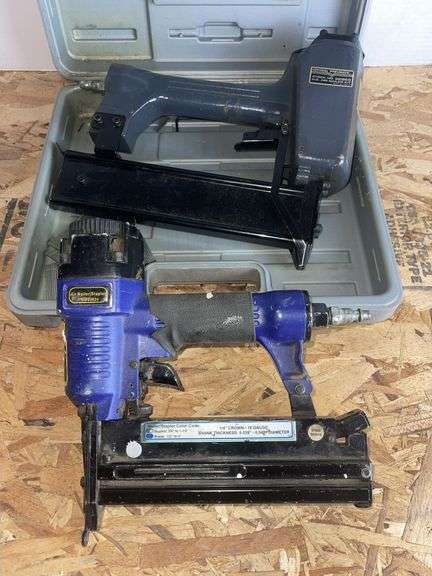 Central Pneumatic Air Nailer & 1/4” Crown/18 gauge Nailer/Stapler