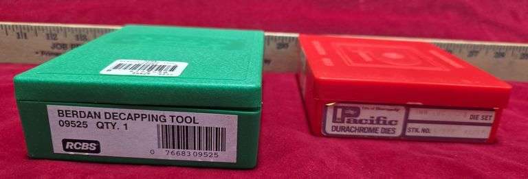 1978 9mm Lugar Barrel Bushing, Berman Decap Tools