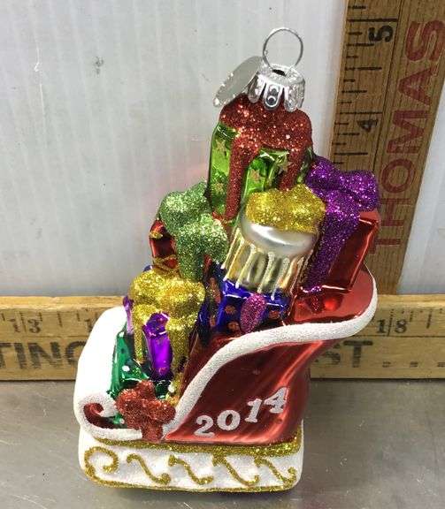 Christopher Radko Celebrations Sleighful Of Wonders Ornament