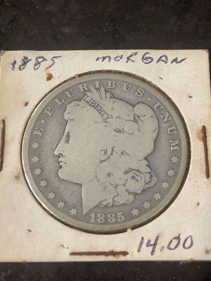 1885 Morgan Silver Dollar
