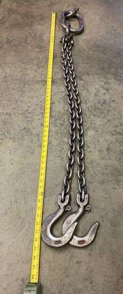 Heavy Duty Chain & Hooks 56”