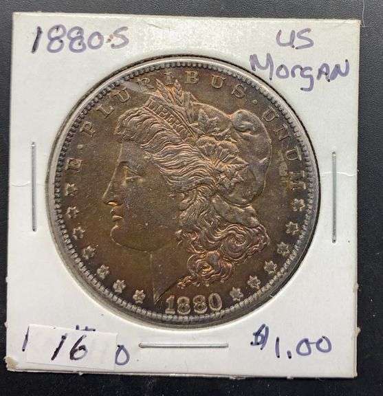 1880 S Morgan Silver Dollar