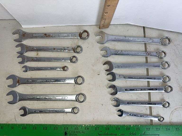 Hyper Tough Combination Wrenches