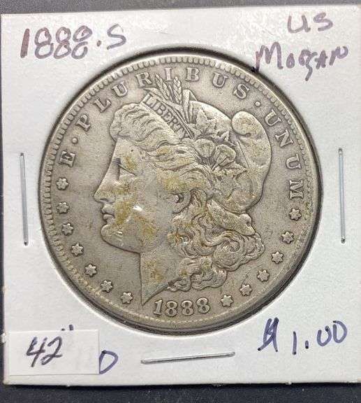 1888 S Morgan Silver Dollar