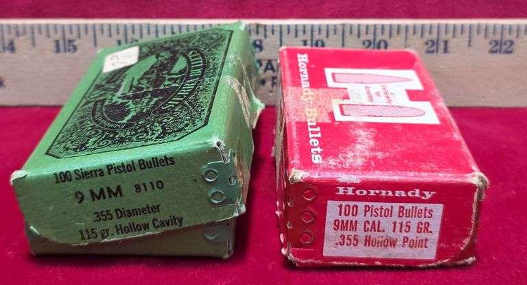 9MM .355Dia 115GR Bullets