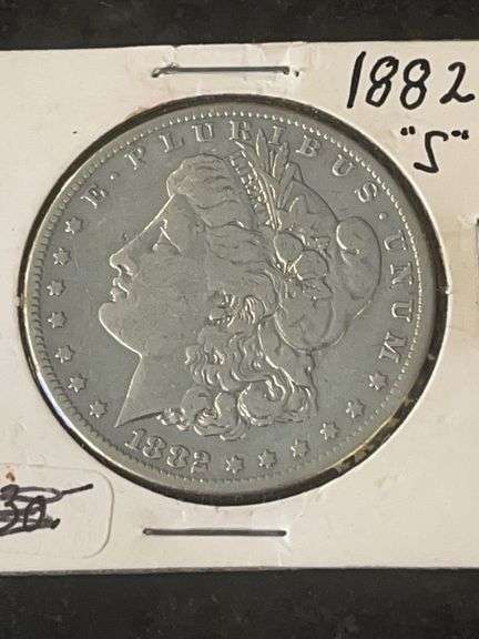 1882 S Morgan Silver Dollar