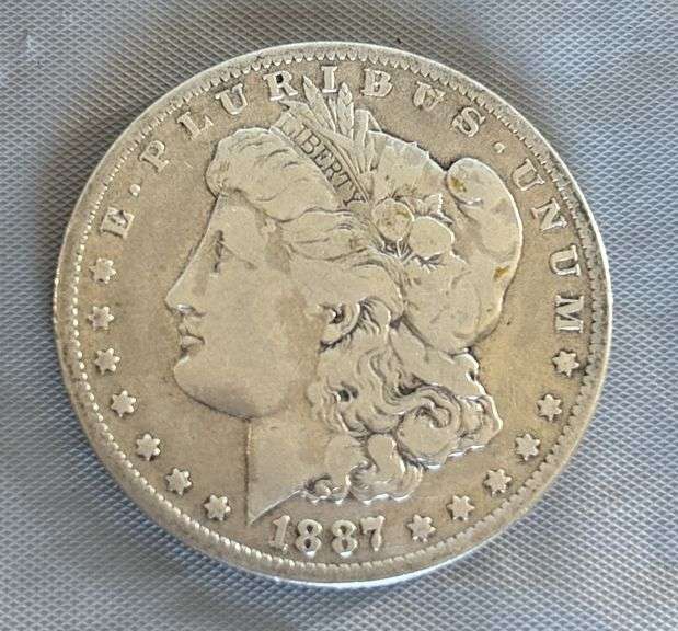 1887-O Morgan Silver Dollar Liberty Head