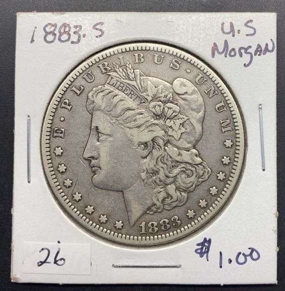 1883 S Morgan Silver Dollar