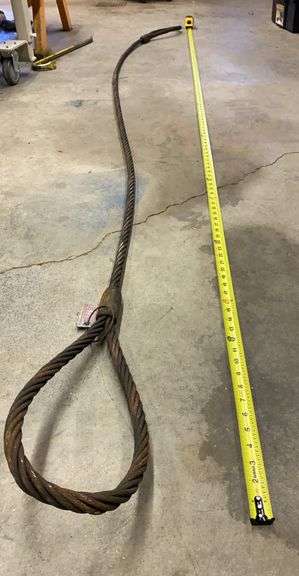 Sling & Supply Inc 10ft Cable 3/4”. Heavy Duty