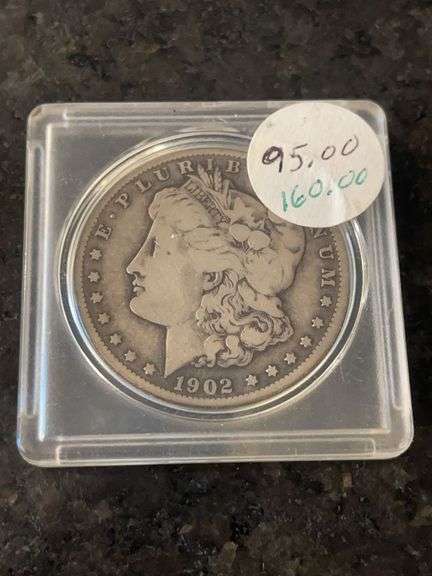 1902 Morgan Silver Dollar Coin