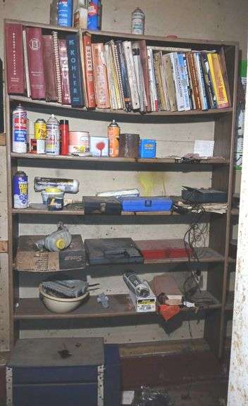 Shop Manuals- Kohler, Honda, Briggs & Stratton + Metal Boxes