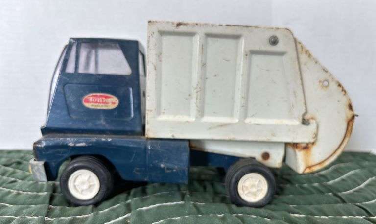 Camion Poubelle Tonka Vintage – Années 1960, Sanitary Service Trash Truck