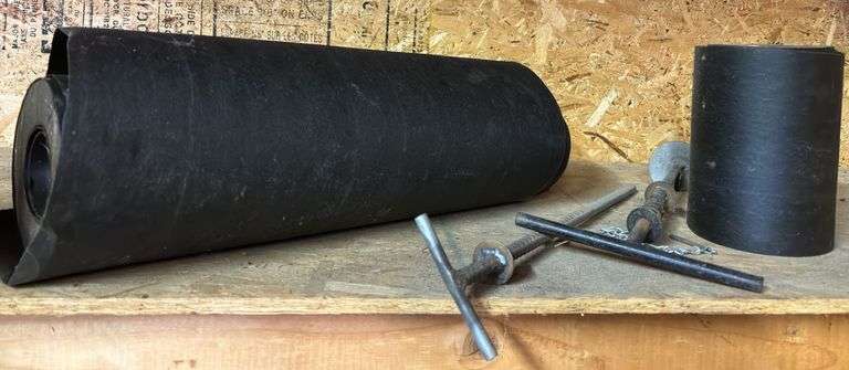 Two Rolls of 21” & 8” Tarpaper - Sherwood Auctions