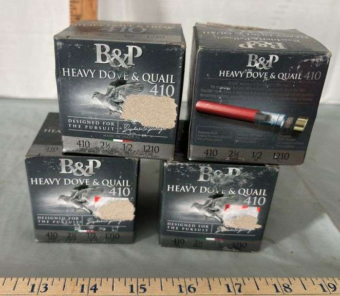 B&P Heavy Dove & Quail 410 Gauge Ammo (100 Rounds)