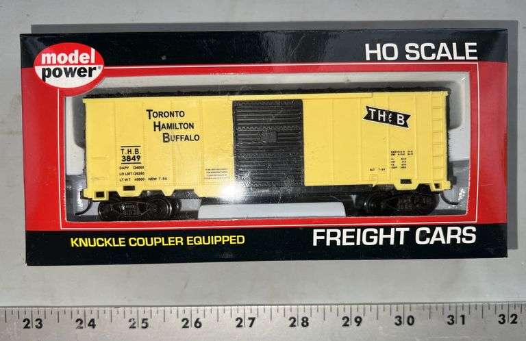 Ho Scale Box Model Power HO Scale 40’ Canadian Box Car Toronto, Hamilton & Buffalo ...