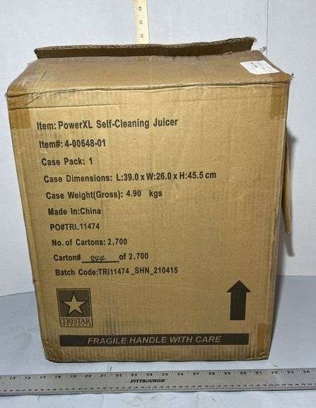 Never Opened PowerXL Self-Cleaning Juicer