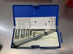 6 Threaded Tie Rods, Steele 1/2” Impact Wrench (powers on) & Cement ...