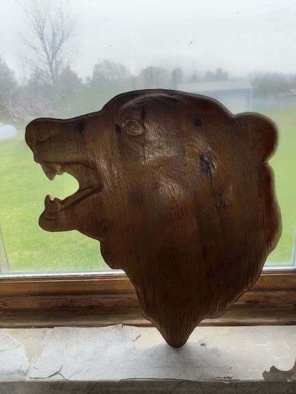 Wood Carved Animal Wall Hangings