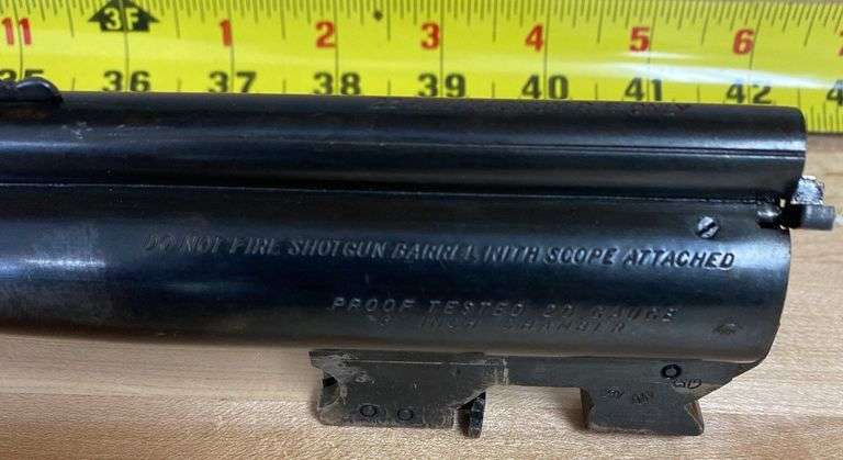 Savage Proof Tested 20 GA 3” Chamber Shotgun Barrel