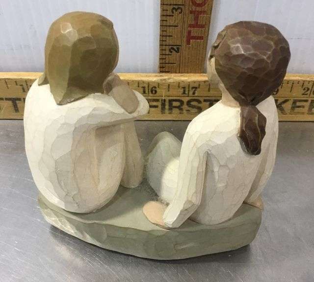 Angel Of Prayer and Heart & Soul Willow Tree Figures