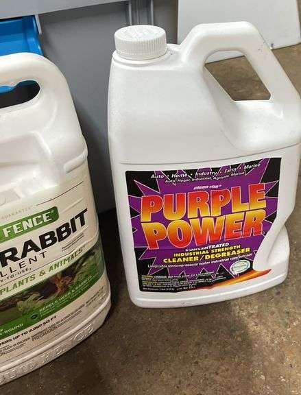 Cat Litter,  Goo Gone, Ground Clear, Purple Power & Tote