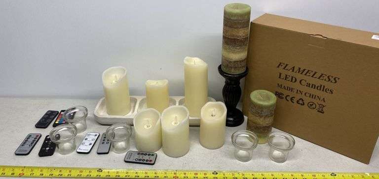Flameless LED Candles and Accessories