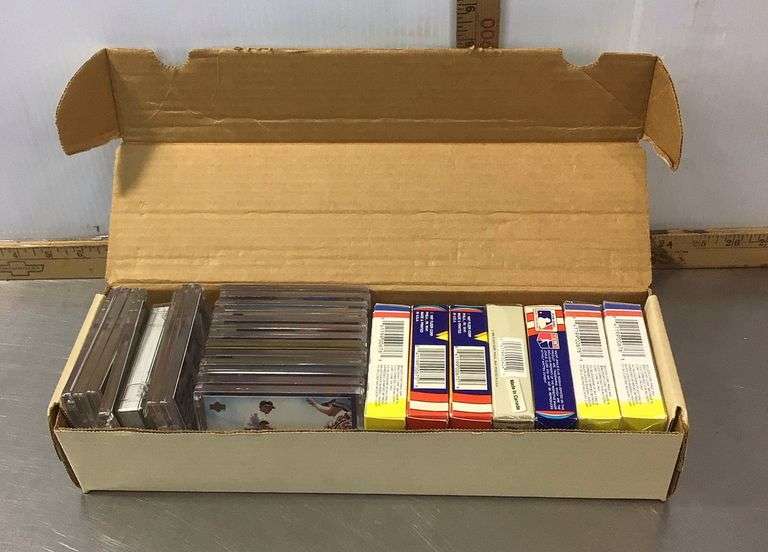 Baseball & Basketball Trading Cards (some unopened)