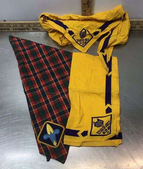 Saginaw Bay 3412 Boy Scouts Books, Uniform Tops, Canteen and Bandanas