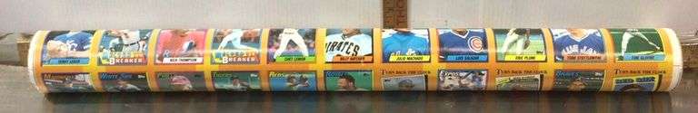Topps Roll Of Uncut Baseball Cards