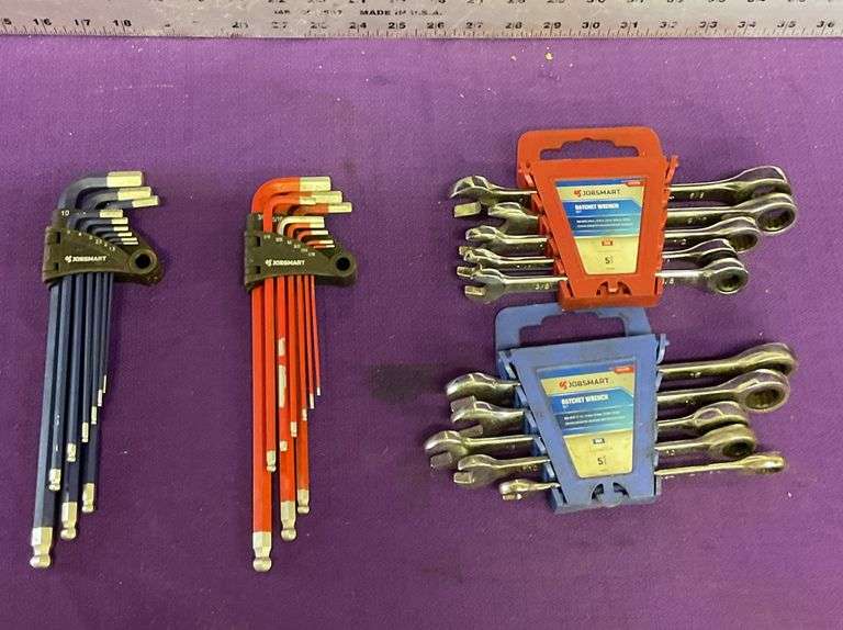 Job Smart Ratchet Wrench Sets & Allen Wrenches