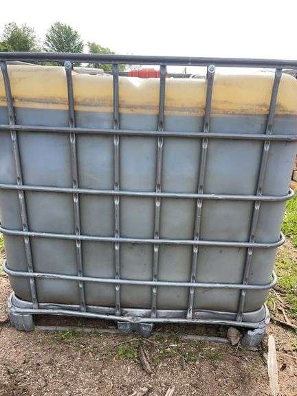 45”x49”x39” Caged Tank w/ Bio Diesel Fuel (90% full)