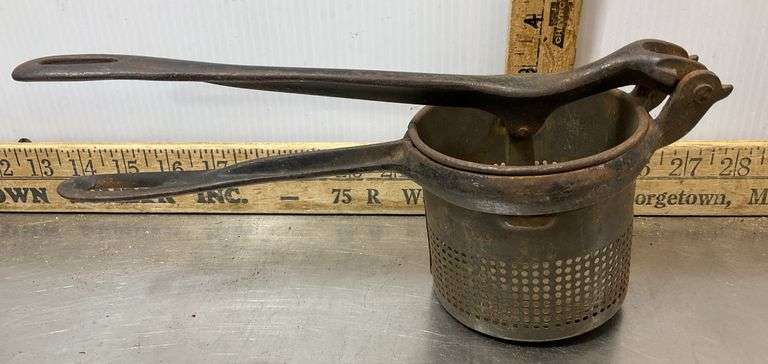 GE Steam Iron (powers on), Ricer, Sad Irony & Porcelain Insulators