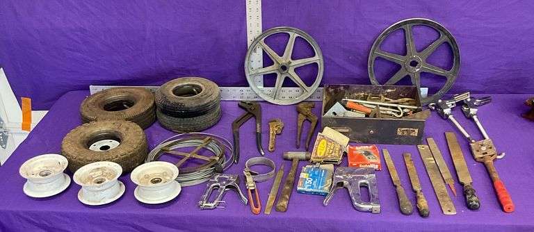 Staplers, Hand Files, Hand Tools, Dolly Tires & More