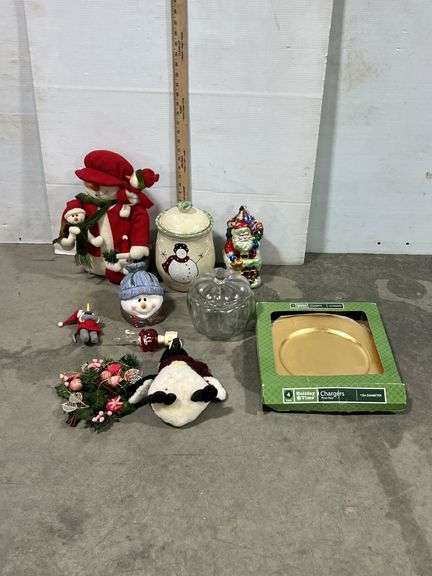 Christmas Decorations and Cookie Jars