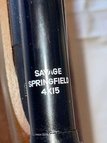 Stevens Westpoint Model 487-T .22 Cal Long Rifle w/ Springfield Savage 4X15 Scope