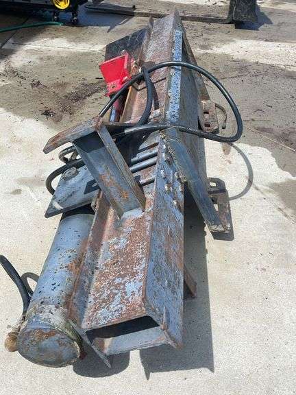 Skid Steer Mounted Log Splitter- (cuts up to 30” log) Standard Flow Hydraulic
