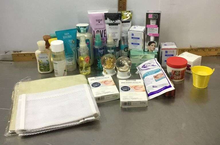 Lotions, Sprays, Skin Creams, Whitening Strips, Hair Mask, Snow Globes, Candle and More