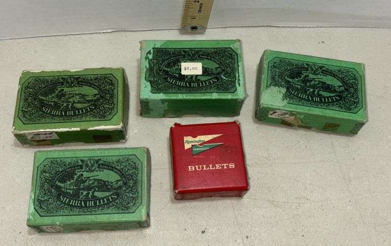 Remington 22 Bullets & Sierra .30 Cal Bullets
